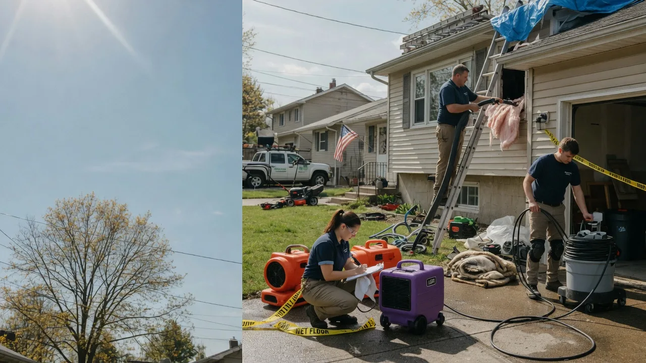 Emergency Water Removal in Bellville, OH near me